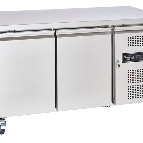 Sterling Pro Cobus SPCR200P 2 Door Refrigerated Counter, 282 Litres