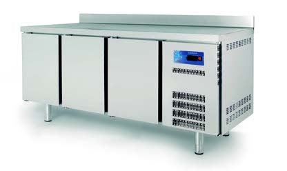 Coreco TSC-200-S 3 Door Preparation Counter Freezer, 380 Litres