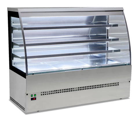 Sterling Pro EVO-SELF-120-SS Stainless Steel Self Service Patisserie Counter, 1200mm