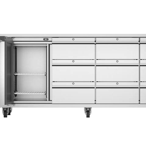 Foster EP1/4H/43-330 EcoPro G3 1 Door & 9 Drawer Refrigerated Counter, 585 Litres
