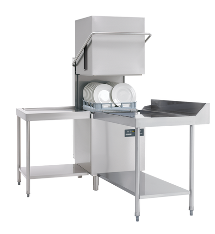 Maidaid C2035WS Passthrough Hood Type Dishwasher 500mm Basket + Drain Pump + Softener