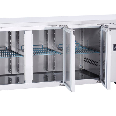 Sterling Pro Cobus SPCF300N 3 Door Freezer Counter, 417 Litres