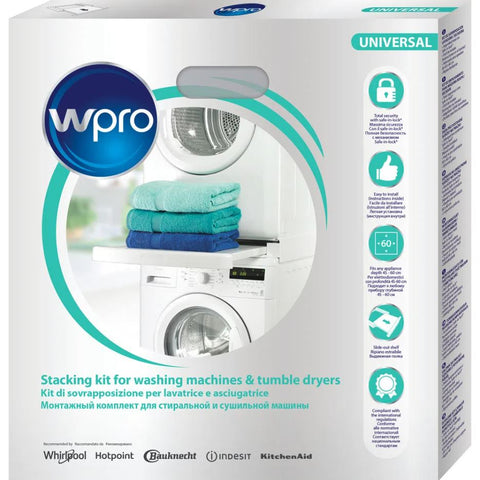 Wpro C00378975 Stacking Kit With Slide-Out Shelf