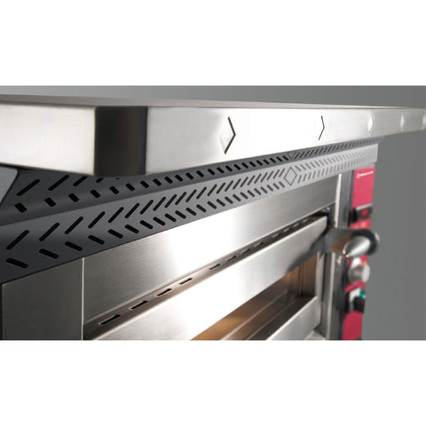 Diamond LD12/35-N Electric Twin Deck Pizza Oven, 12 x ø350mm Pizzas
