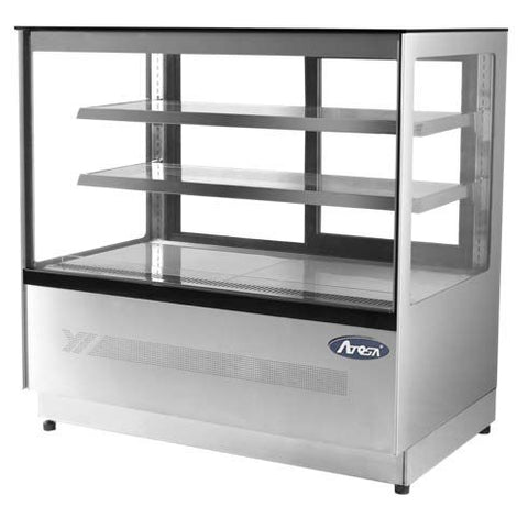 Atosa WDF097F Heavy Duty Squared Glass Deli Counter, 904mm
