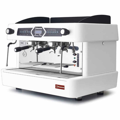 Diamond AROMA/2EW_DVA8 White Coffee machine with Water Softener