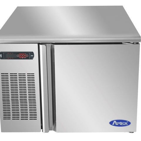 Atosa EBF03 3-Grid Stainless Steel Countertop Blast Chiller / Freezer, 10kg/5kg