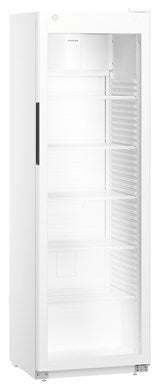 Liebherr MRFVC 4011 Glass Single Door White Display Fridge, 400 Litres