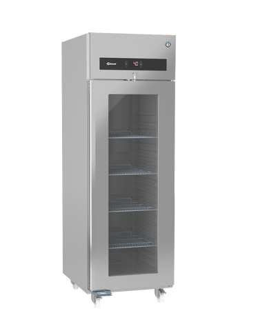 Hoshizaki Premier KG 70 C DR U Glass Single Door Stainless Steel Upright Display Refrigerator, 700 Litres