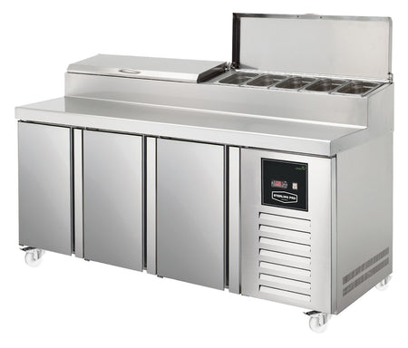 Sterling Pro Green SPIZ-180 3 Door Refrigerated Preparation Counter