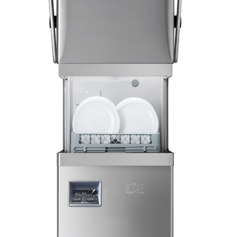 DC PD1300IS Premium Range 500mm Basket Passthrough Commercial Dishwasher with Integral Water Softener, 18 Plates