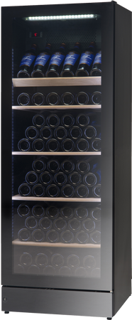 Vestfrost WFG 155 Multi-Zone Upright Wine Cabinet, 147 x 750ml Bottles