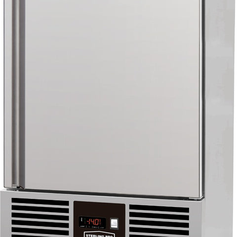 Sterling Pro SP1050BC-HC 10 Grid Single Door Blast Chiller / Freezer, 50kg/30kg