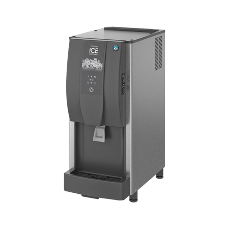 Hoshizaki DCM-120KE-HC Cubed Ice/Water Dispenser, 125kg/24hrs Output / 4kg Storage