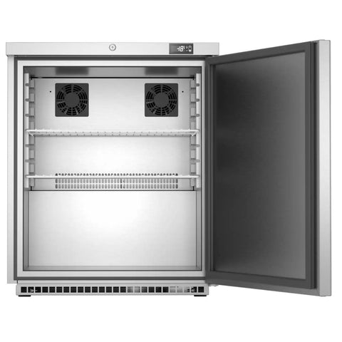 Foster LR200/13-207 Single Door Undercounter Cabinet Freezer, 200 Litres