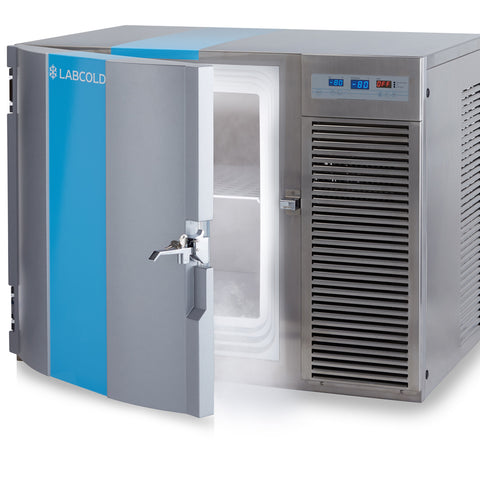 Labcold LULT80100 Single Door Stainless Steel Low Temperature (-50°C to -80°C) Freezer, 100 Litres