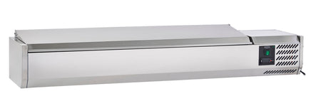 Sterling Pro Cobus SPT1600-330-SS Topping Well with Stainless Steel Lid, 7 x GN1/4