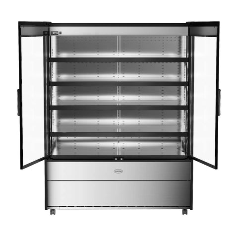 Foster EMD1500G/44-108 EcoShow Multideck with Double Glass Doors, 1495mm