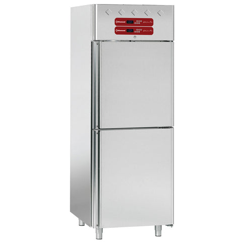 Diamond AF2T/L2-SH/R Stainless Steel Refrigerator & Fish Refrigerator, 2 x 350 Liters