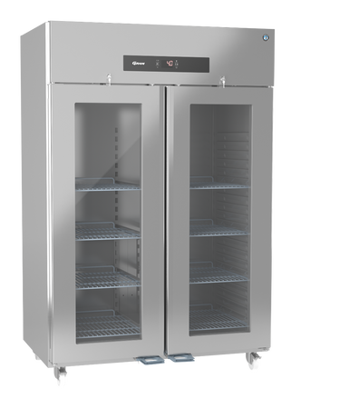 Hoshizaki Premier KG 140 C U Glass Double Door Stainless Steel Upright Display Refrigerator, 1400 Litres