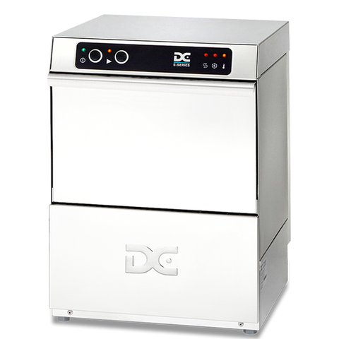 DC EG40ISD Economy Range 400mm Basket Frontloading Commercial Glasswasher with Integral Water Softener & Drain Pump, 16 Pint Capacity