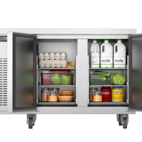 Foster Xtra XR2H/33-188 Two Door Refrigerated Preparation Counter, 280 Litres
