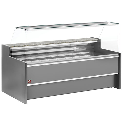 Diamond FC25/G8-VR2 Grey Refrigerated Serveover Display, 2500mm