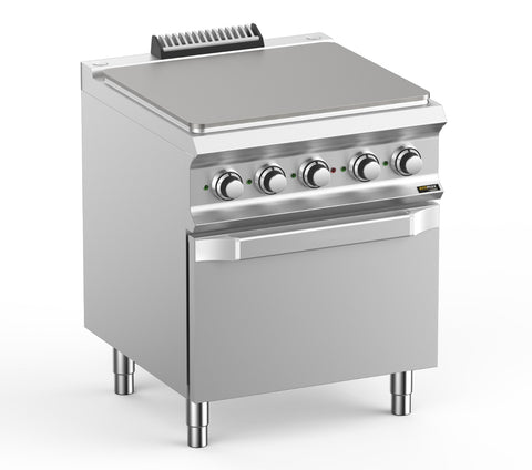 Hobart Ecomax HETPE77FE Solid Top Hob with Electric Oven, 14.3kW