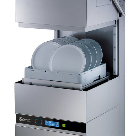 Krupps ELS60E  Passthrough Hood Type Dishwasher 500mm Basket + WIFI + Built in Softener + Drain Pump