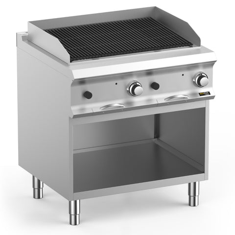 Hobart Ecomax HEPLG78A Lava Rock Chargrill, 15kW