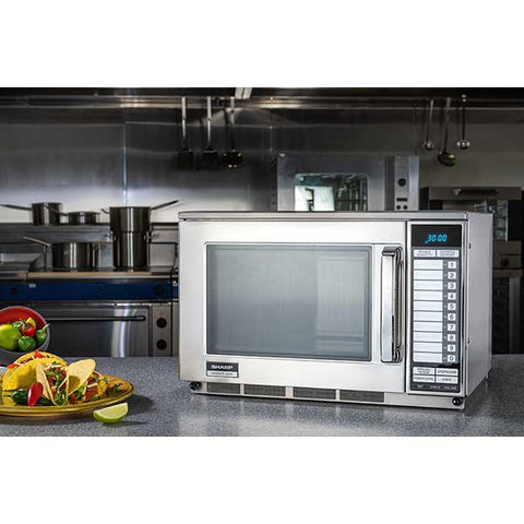 Sharp R22AT Commercial Microwave Oven, 1500W