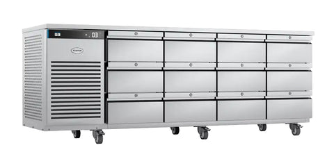 Foster EP1/4H/43-336 EcoPro G3 12 Drawer Refrigerated Counter, 585 Litres