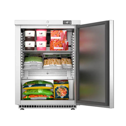 Foster LR150/13-104 Single Door Undercounter Cabinet Freezer, 150 Litres
