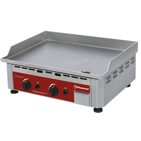 Diamond FTG-60/XC Smooth Cooking Plate Countertop Gas Griddle