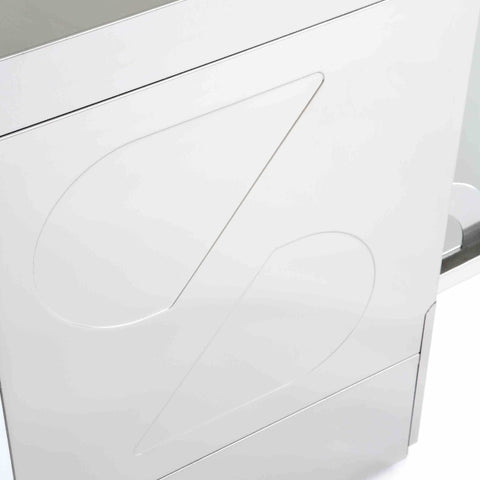Adler AD40GL 400mm Basket Glasswasher with Gravity Drain & Chemical Pump, 16 Pint Capacity