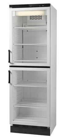 Vestfrost FKG 370 Double Door Upright Display Cooler, 377 Litres