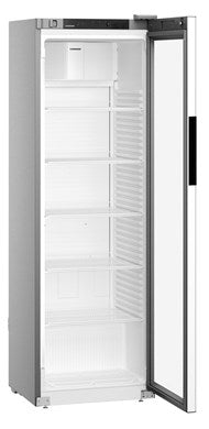 Liebherr MRFVD 4011 Glass Single Door Grey Display Fridge, 400 Litres