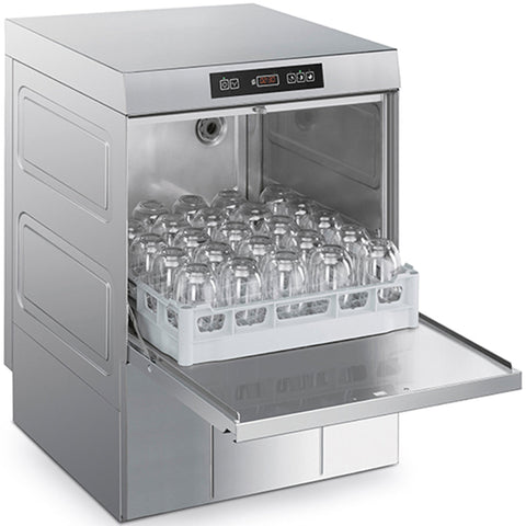 Smeg SPG515UK Undercounter Glasswasher 500 x 500mm Basket
