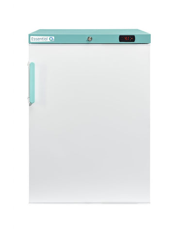 LEC Medical WSR158DC-UK Solid Single Door Ward Countertop Refrigerator, 158 Litres
