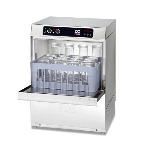 DC EG40 Economy Range 400mm Basket Frontloading Commercial Glasswasher, 16 Pint Capacity