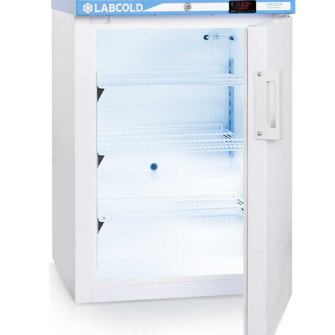 Labcold RLVF0417 Single Door Sparkfree Laboratory Undercounter Freezer, 124 Litres