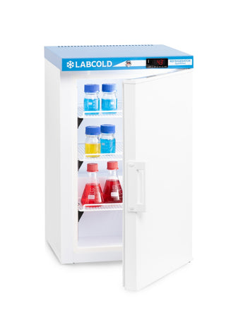 Labcold RLPR0217 Single Door Sparkfree Laboratory Undercounter Fridge, 66 Litres
