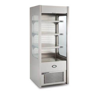 Foster FMSLIM700NG/18-144 Slimline Multideck with Nightblind, Glass End Panels and Undershelf Lighting, 700mm