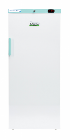 LEC Medical LSFSF242BT-UK-ATEX Solid Single Door Laboratory Plus Bluetooth Enabled Upright Freezer, 242 Litres