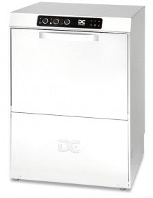 DC SXD50IS Standard Extra Range 500mm Basket Frontloading Commercial Dishwasher with Integrated Water Softener, 12 Plates