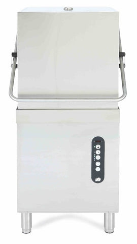 Adler AD1000-DPSO-30 Passthrough Dishwasher with Chemical Pump, Drain Pump & Integral Water Softener , 18 Plates
