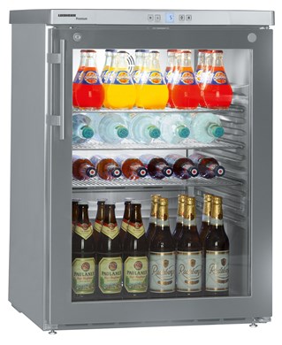 Liebherr FKUv 1663 Glass Single Door Undercounter Fridge, 141 Litres