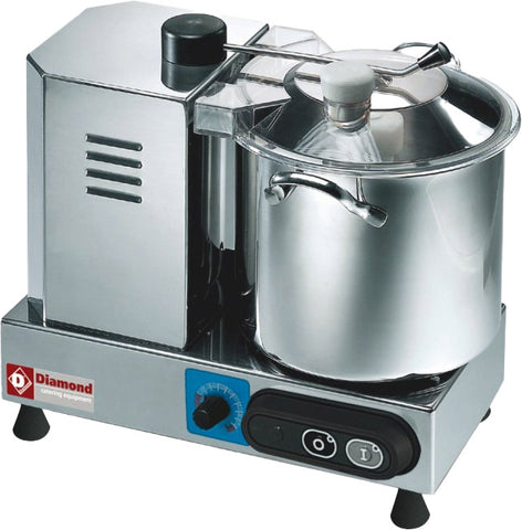 Diamond CSP/6V Stainless Steel Cutter, 6 Litre + Variable Speed