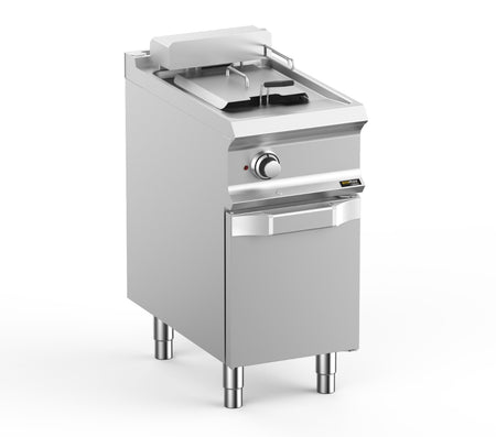 Hobart Ecomax HEFRBE74A Floorstanding Single Basket 12 Litre Electric Fryer, 9kW