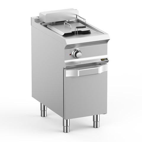Hobart Ecomax HEFRBE74A Floorstanding Single Basket 12 Litre Electric Fryer, 9kW